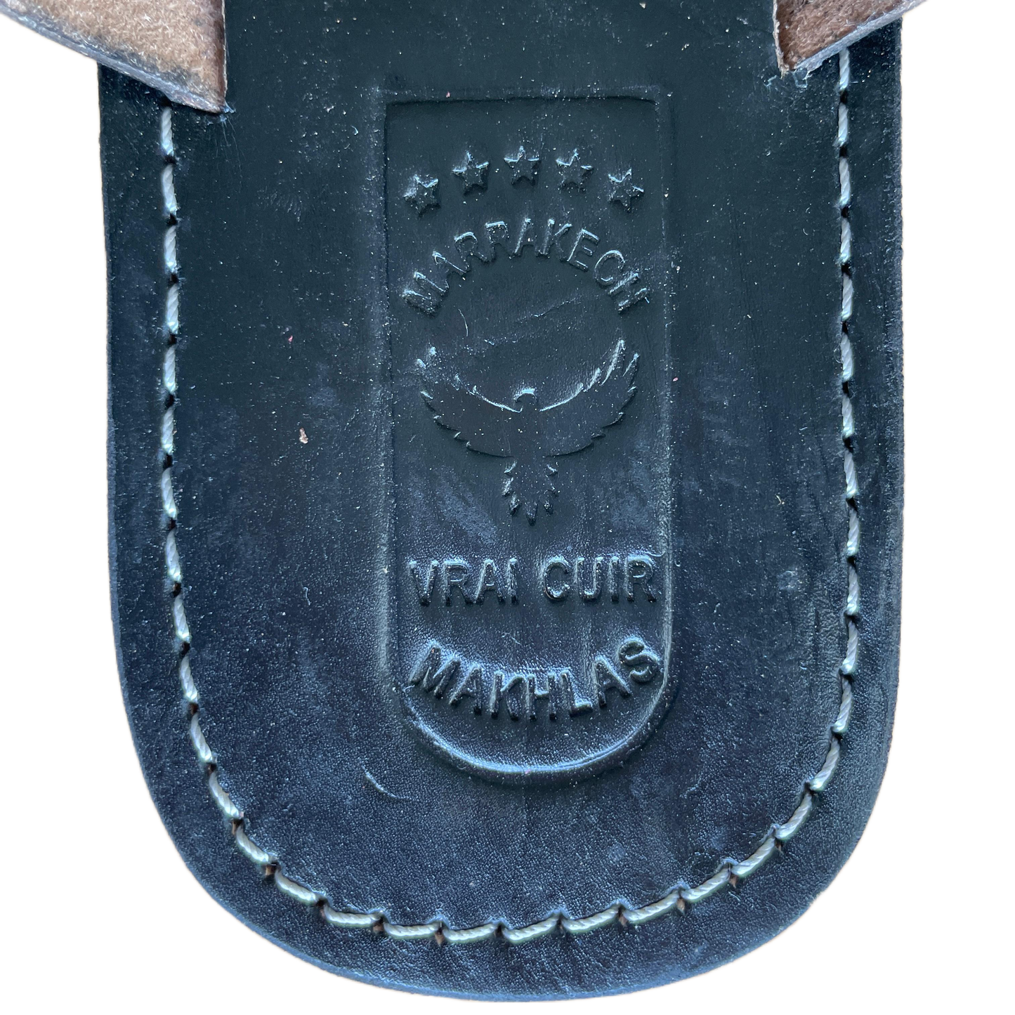 Sandales Cuir Noir