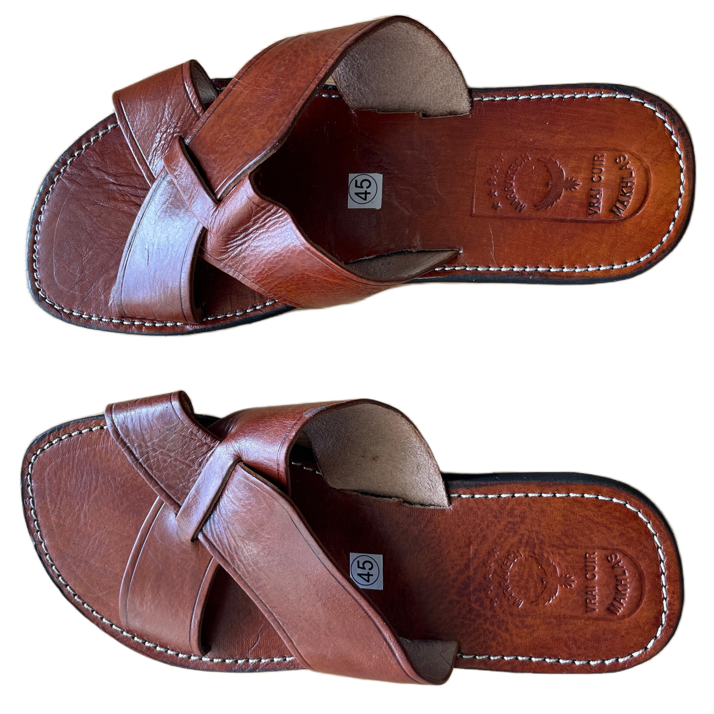 Sandales Cuir Homme
