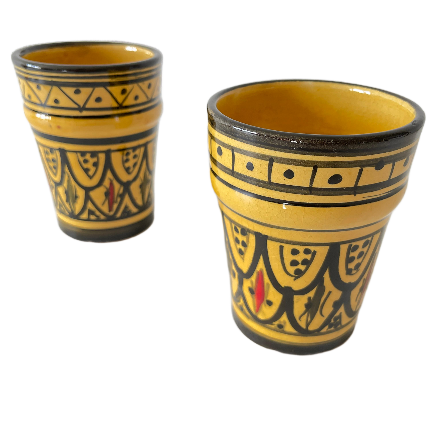 2 Verres en céramique