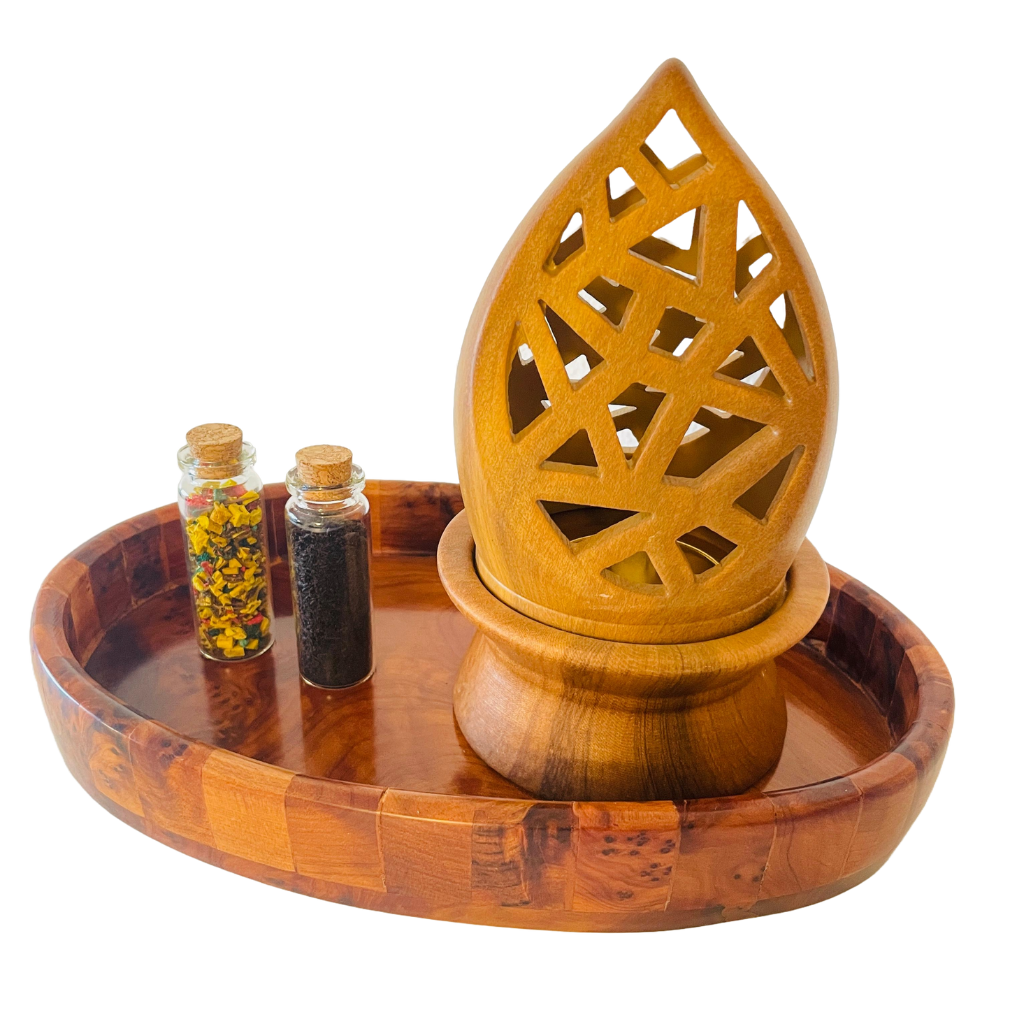 Duo Mbikhra & Plateau en Thuya
