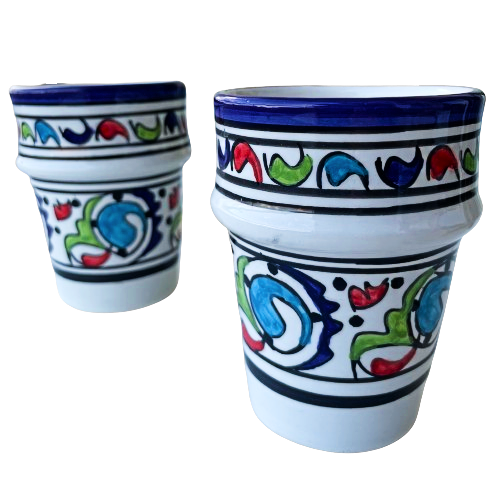 2 Verres en céramique