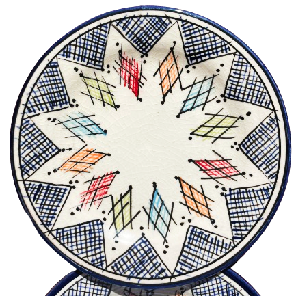 2 Assiettes en céramique