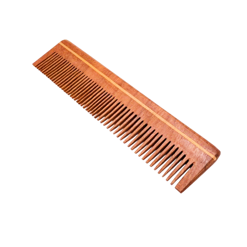 Peigne en bois artisanal