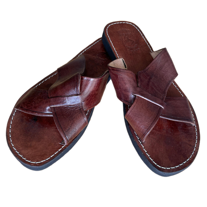 Sandales Cuir Homme