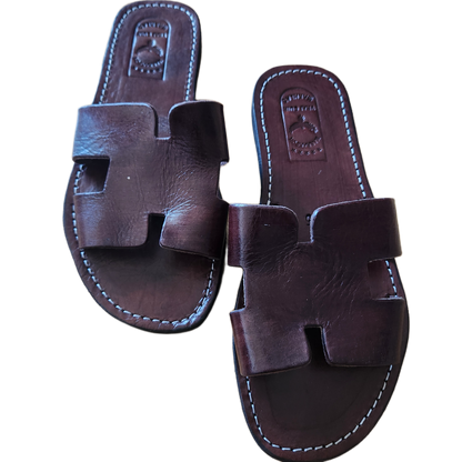 Sandales Cuir Homme