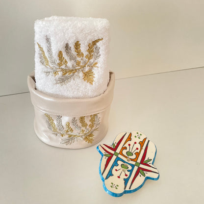 Pack Serviettes Brodées