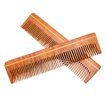 Peigne en bois artisanal